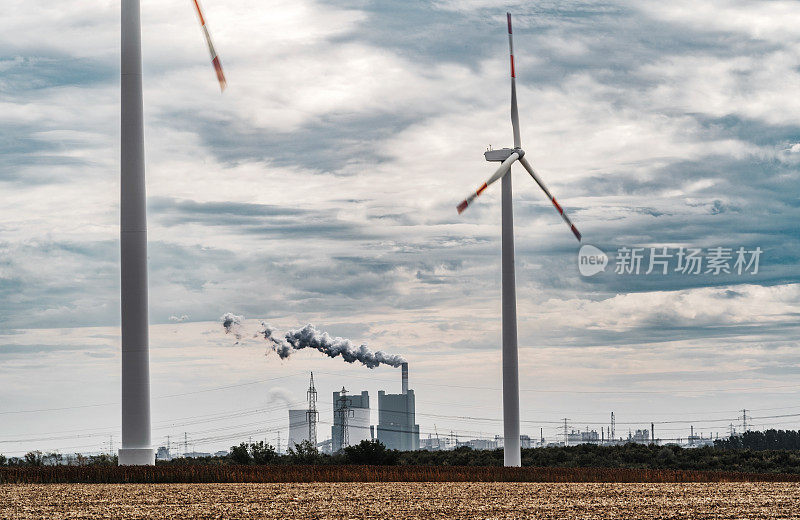 能源发电厂/绿色能源/能源/煤炭/风力涡轮机/可再生能源